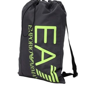 Backpack with oversized logo Emporio Armani